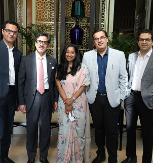 Dr. Sumit Mrig with colleagues at a professional gathering